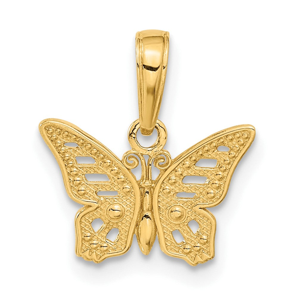 Charlie & Co Jewelry | 14k Cut-out Butterfly Pendant - Model C3471