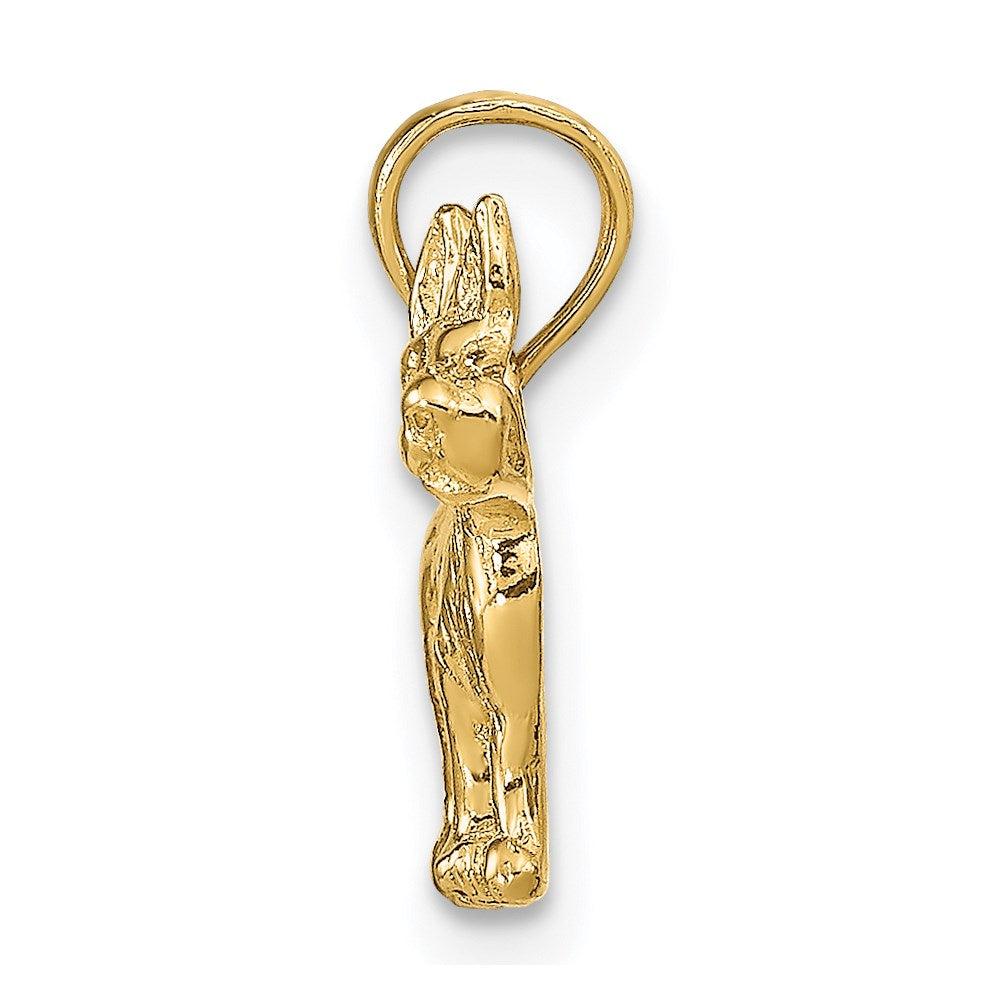 Charlie & Co Jewelry | 14k Terrier Dog Pendant - Model C3507