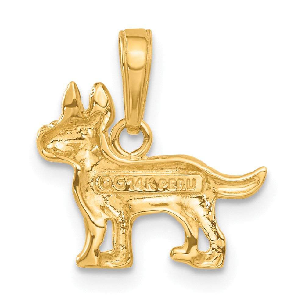Charlie & Co Jewelry | 14k Terrier Dog Pendant - Model C3507