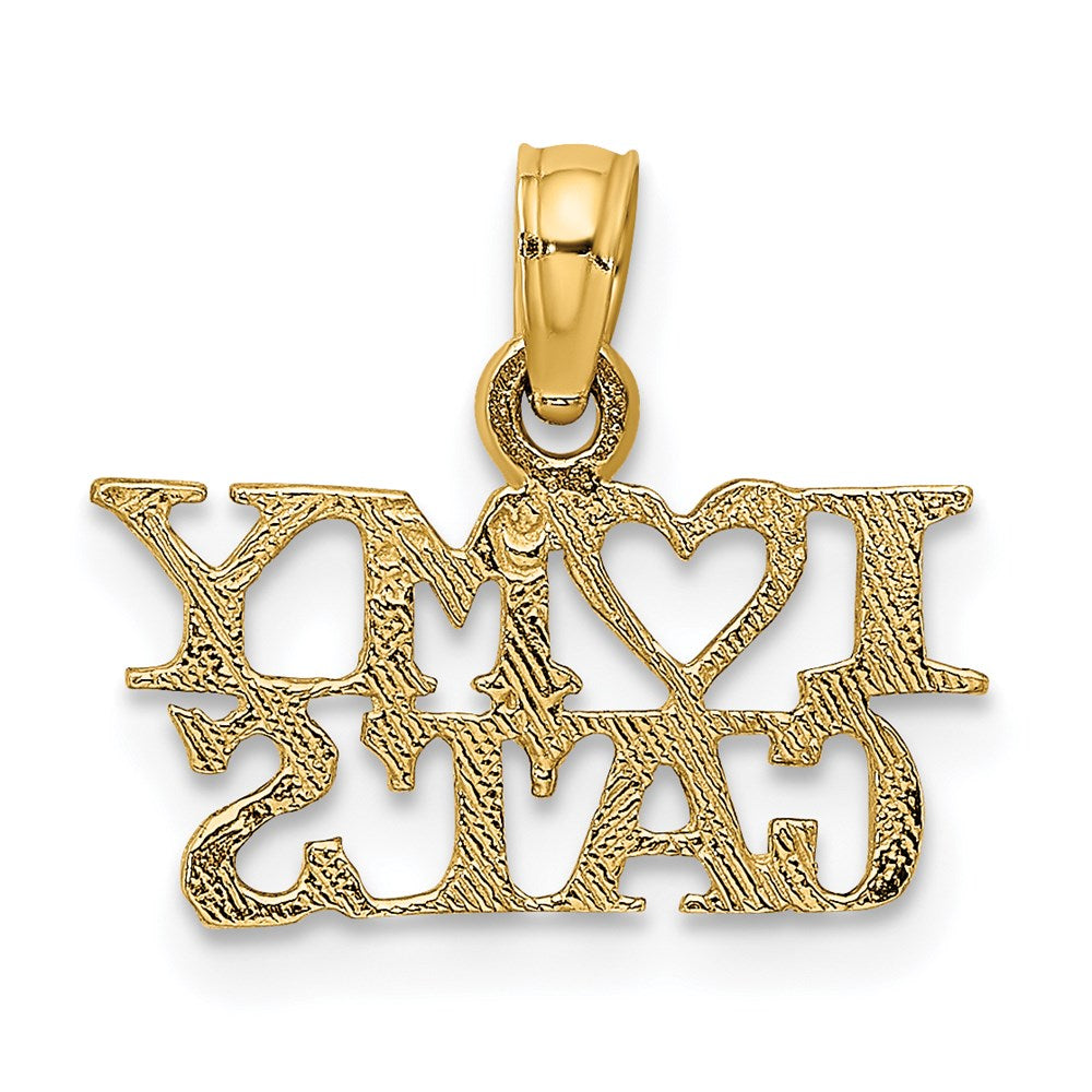 Charlie & Co Jewelry | 14k I Heart My Cats Charm - Model C3520