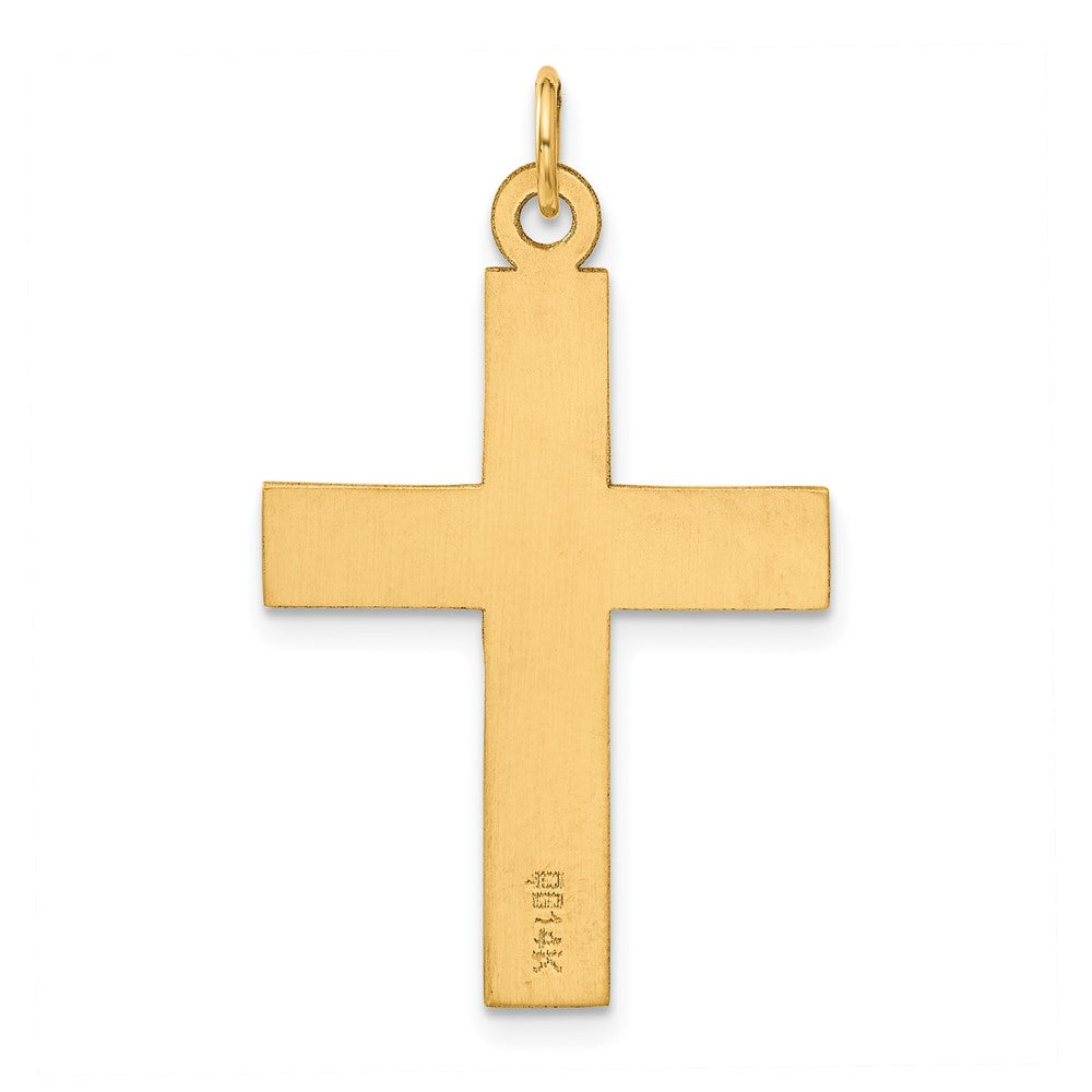 Charlie & Co Jewelry | 14k Polished Cross Charm - Model C3602