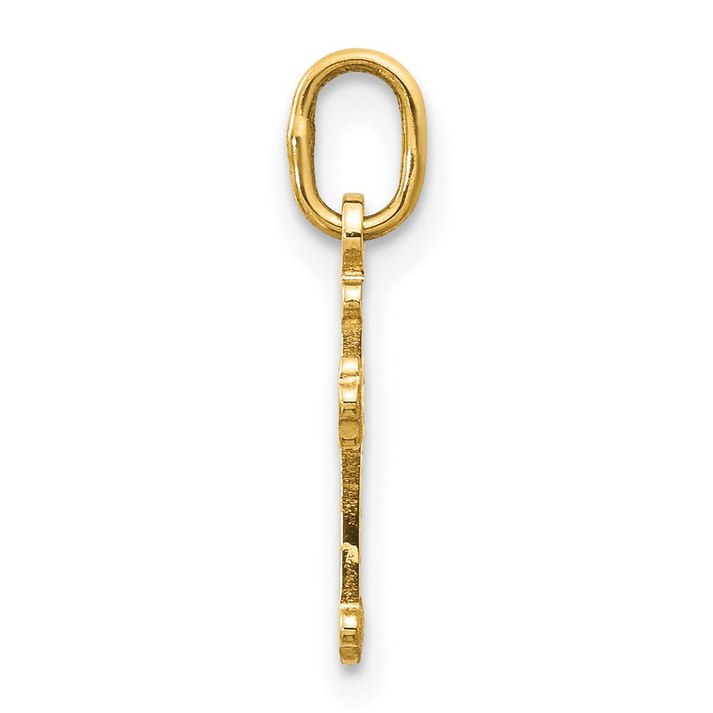 Charlie & Co Jewelry | 14k Mini Polished Cross Charm - Model C3612