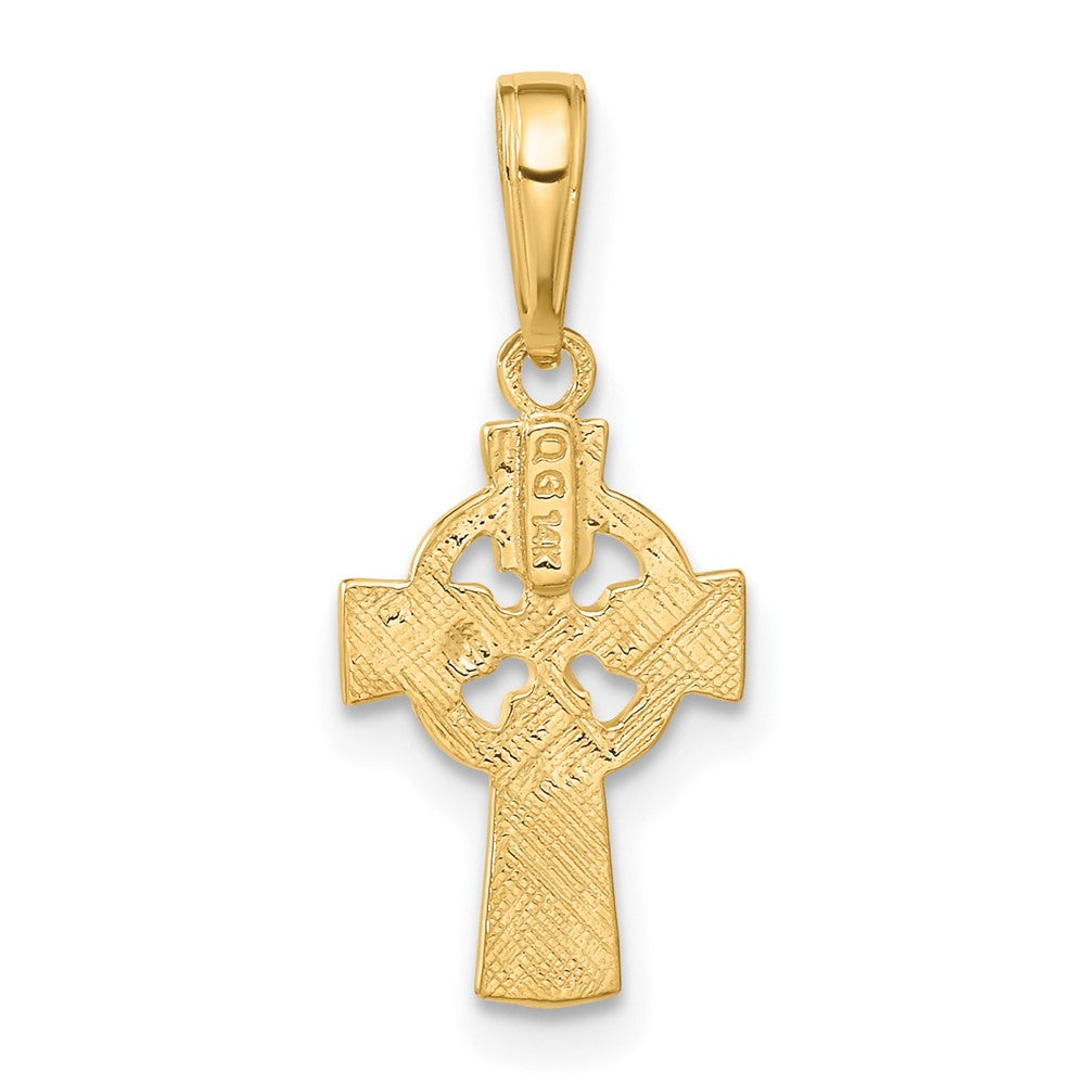 Charlie & Co Jewelry | 14k Celtic Cross W/eternity Circle Pendant - Model C4249
