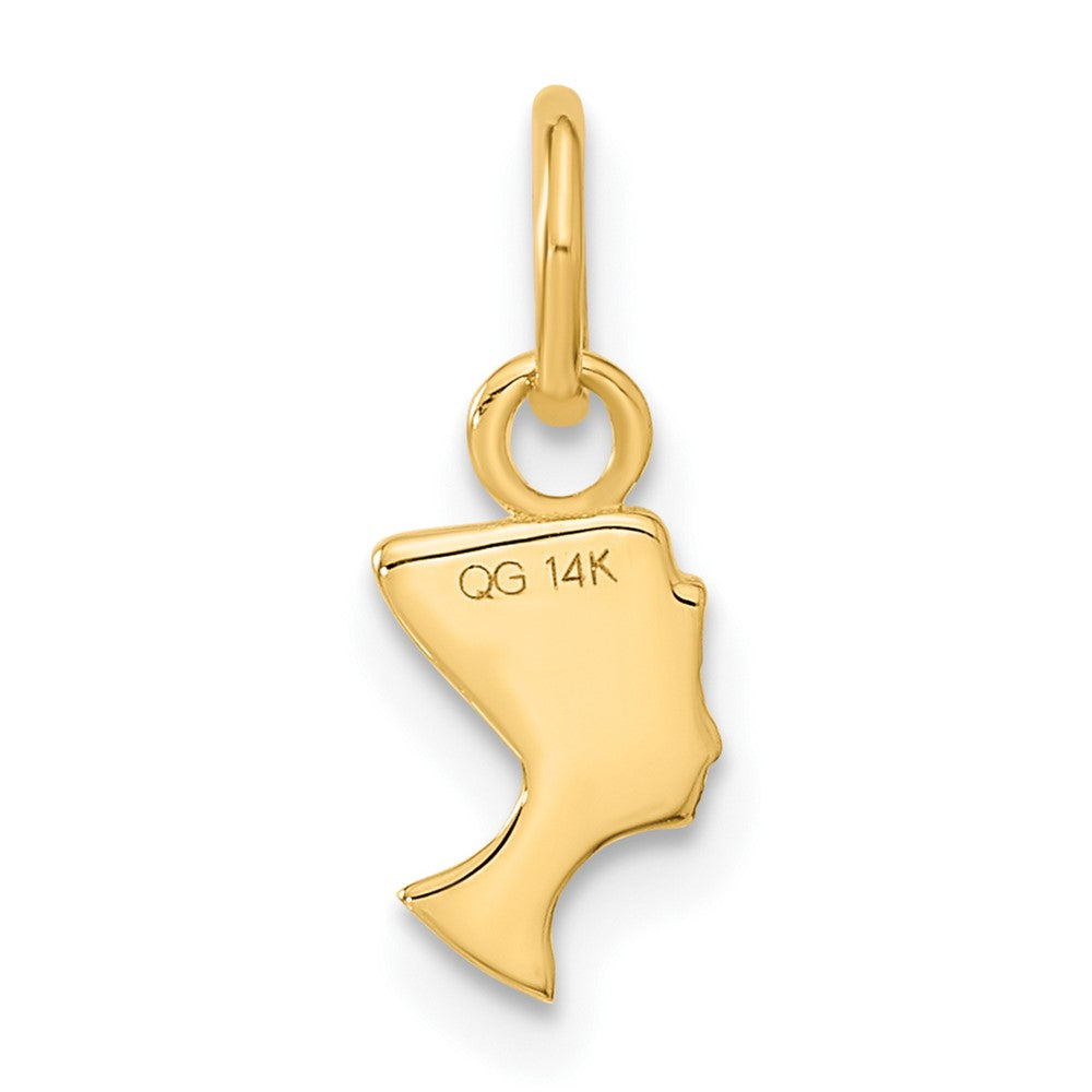 Charlie & Co Jewelry | 14k Nefertiti Charm - Model C443