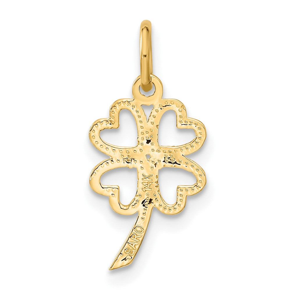 Charlie & Co Jewelry | 14k 4 Leaf Clover Charm - Model C451