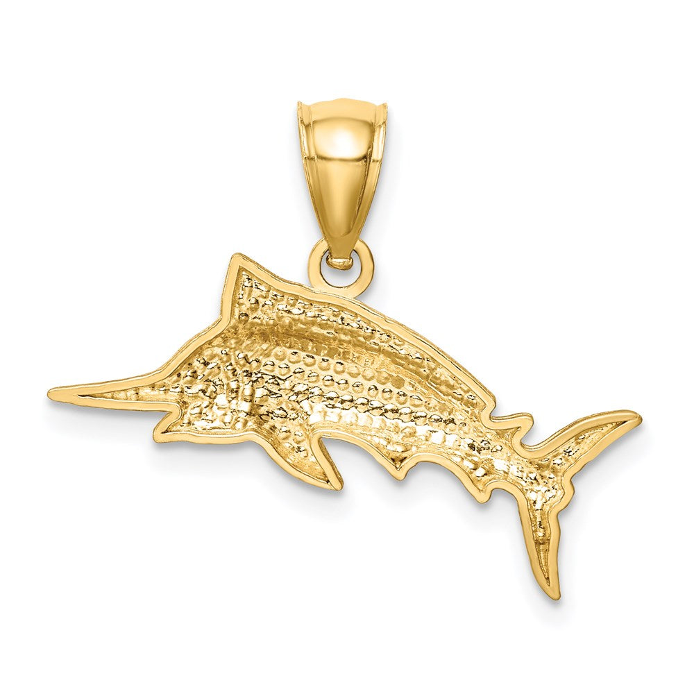Charlie & Co Jewelry | 14k D/c Marlin Pendant - Model C4592