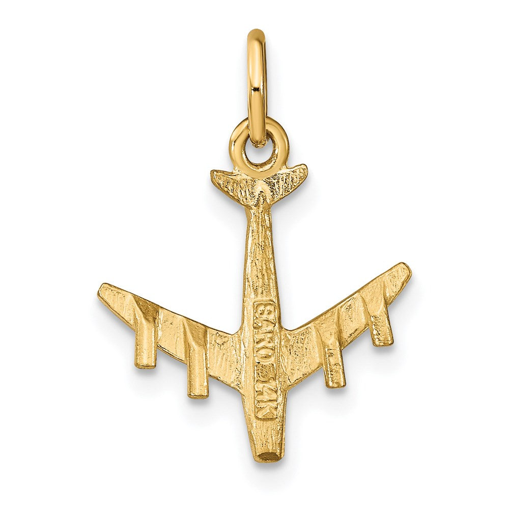Charlie & Co Jewelry | 14k 3-d Airplane Charm - Model C463
