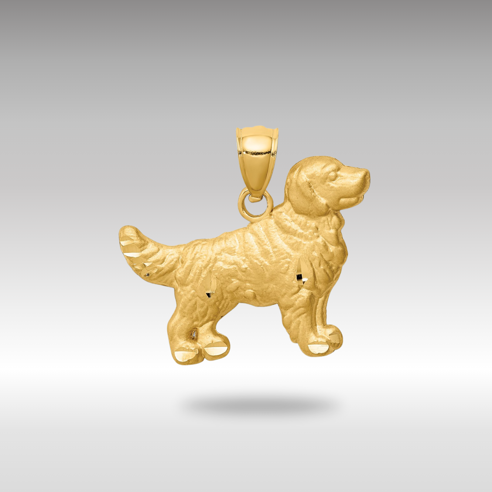 Golden retriever pendant best sale