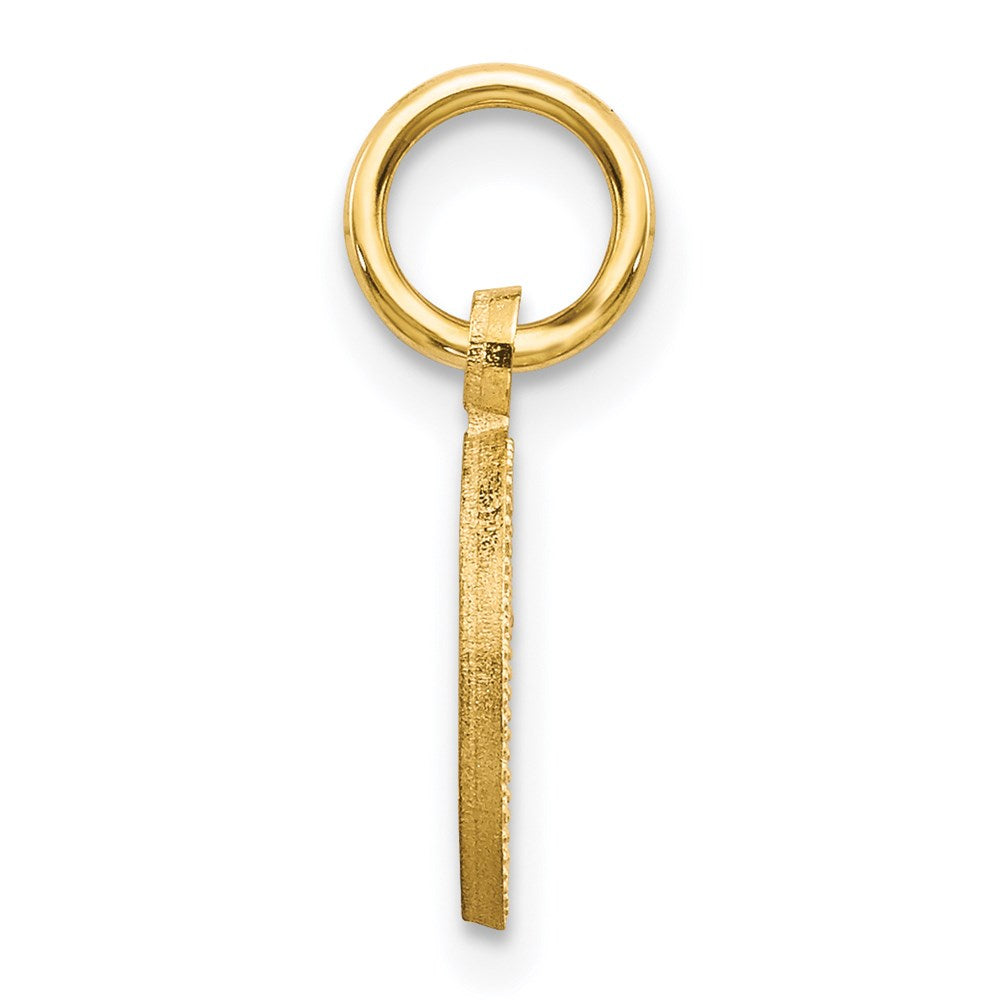 Charlie & Co Jewelry | 14k Letter O Initial Charm - Model C565O