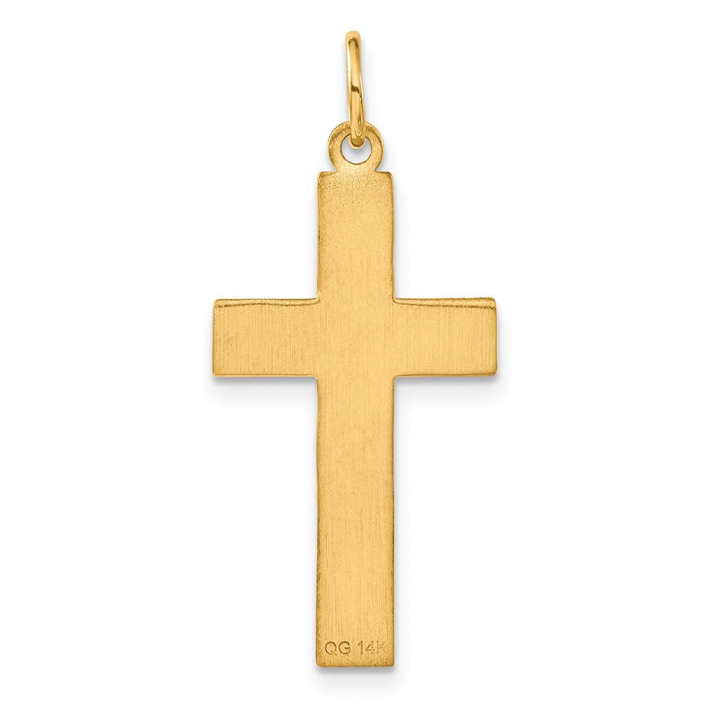 Charlie & Co Jewelry | 14k Diamond-cut Cross Charm - Model C774