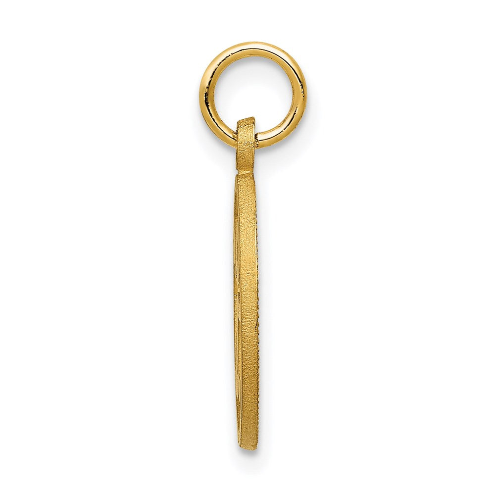 Charlie & Co Jewelry | 14k #16 In A Circle Pendant - Model C993