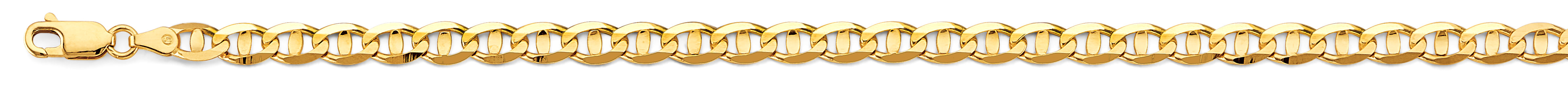 14k 5.3mm Light Mariner Chain - Model CH-0633 - Charlie & Co. Jewelry
