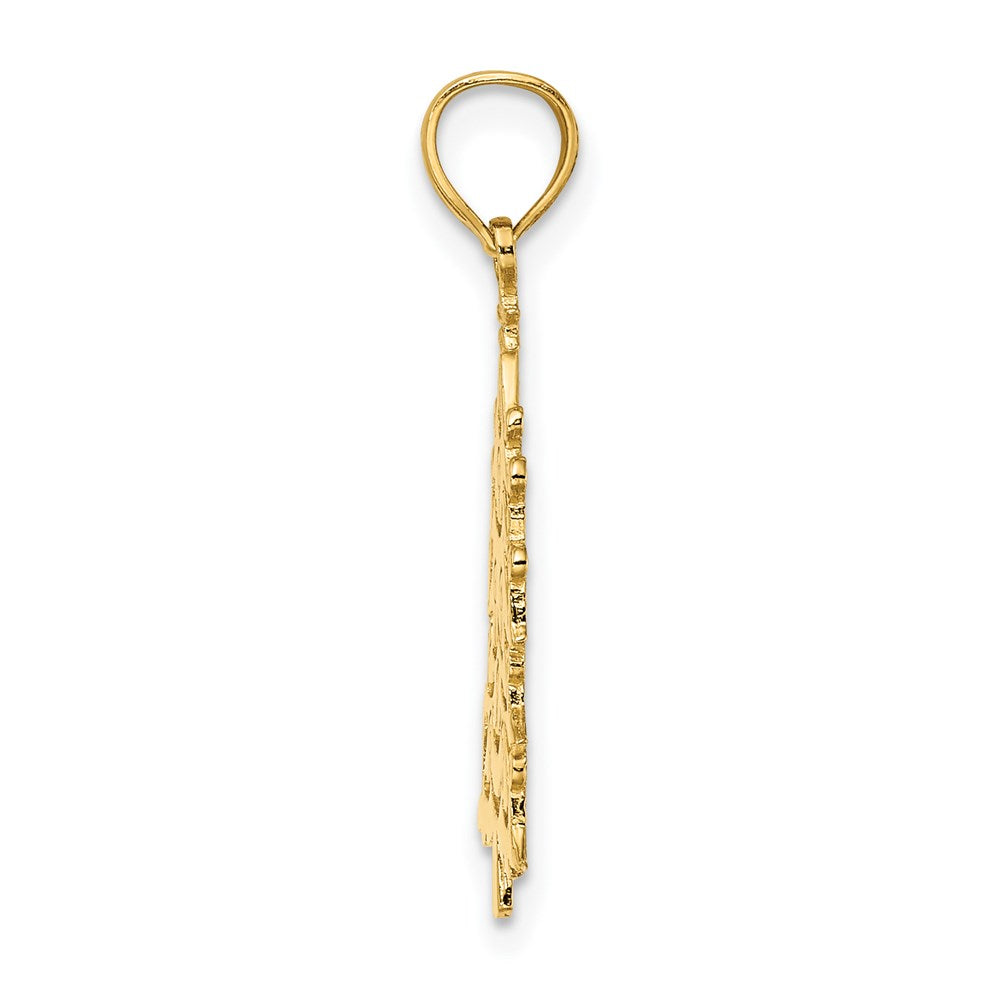 Charlie & Co Jewelry | 14k Polished Christmas Tree Charm - Model D1120