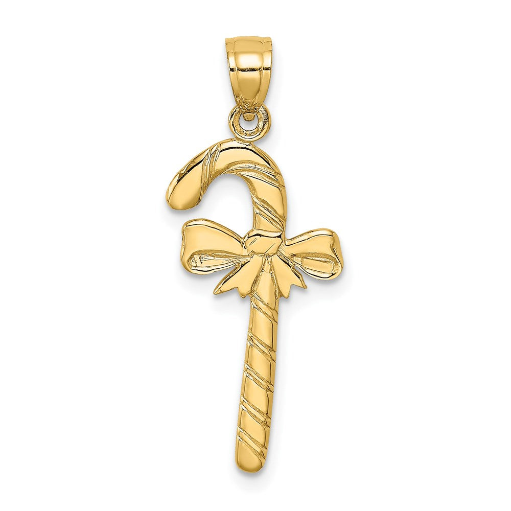 Charlie & Co Jewelry | 14k Solid Polished Candy Cane Charm - Model D1124