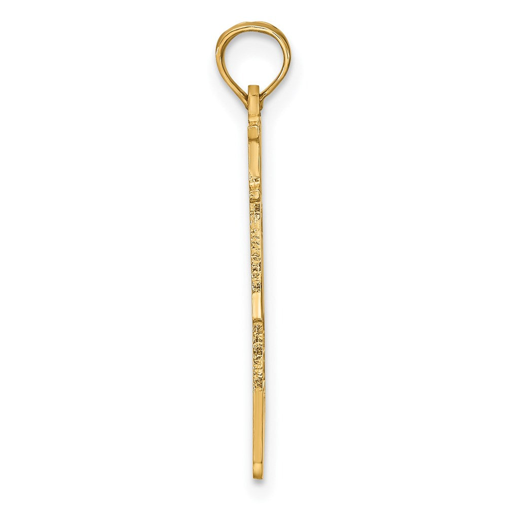 Charlie & Co Jewelry | 14k Solid Alabama State Pendant - Model D1149