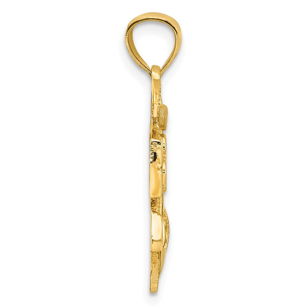 Charlie & Co Jewelry | 14k United States Navy Usn Anchor Pendant - Model D1230
