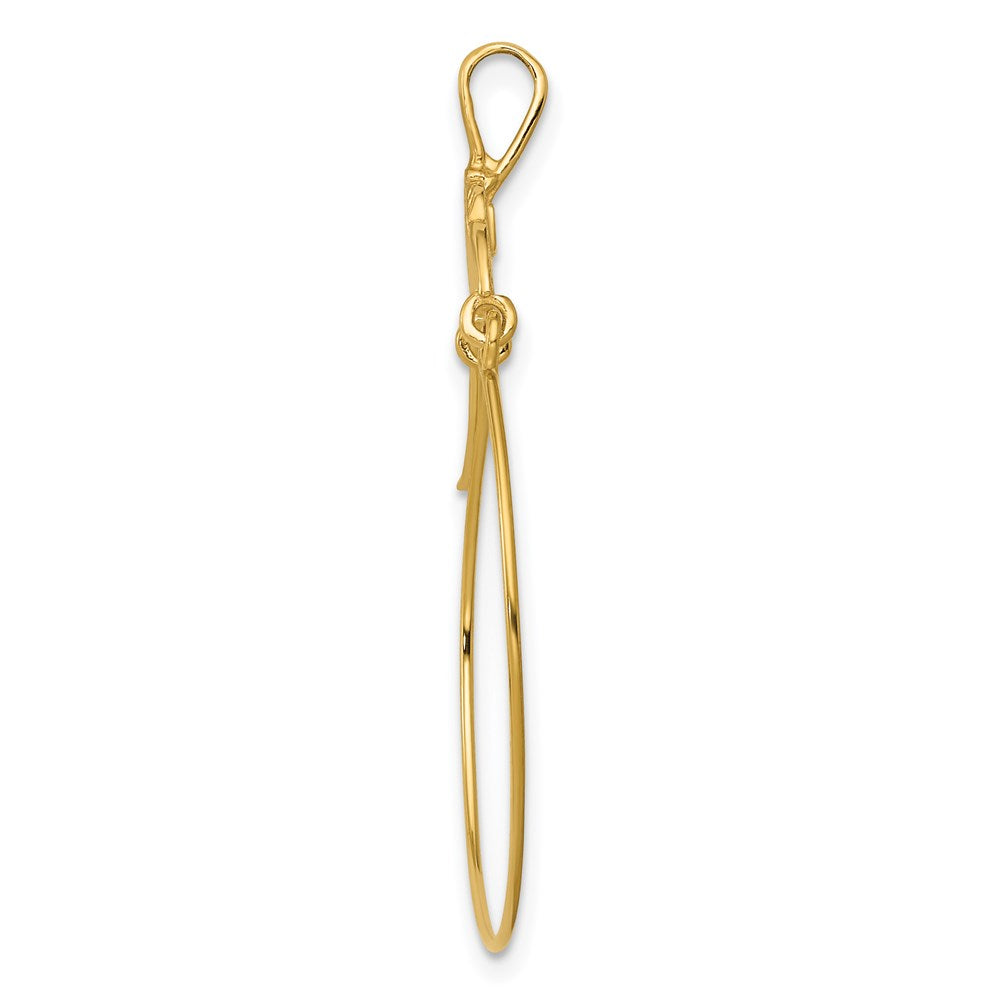 Charlie & Co Jewelry | 14k Polished Butterflies Charm Holder - Model D1313