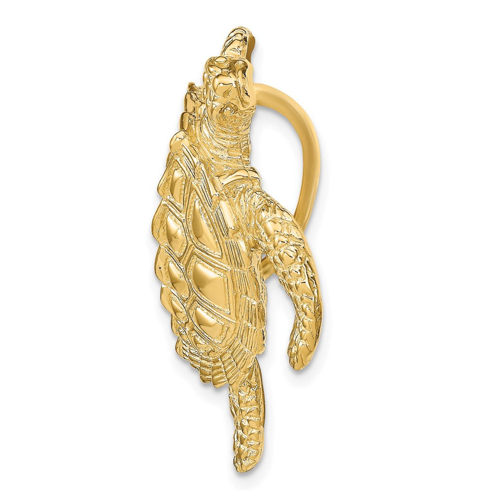 Charlie & Co Jewelry | 14k Sea Turtle Slide - Model D2857
