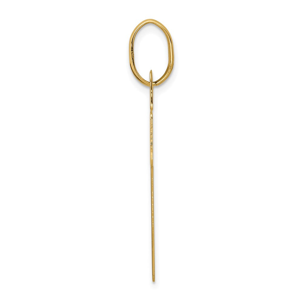 Charlie & Co Jewelry | 14k Polished Cross Charm - Model D3137