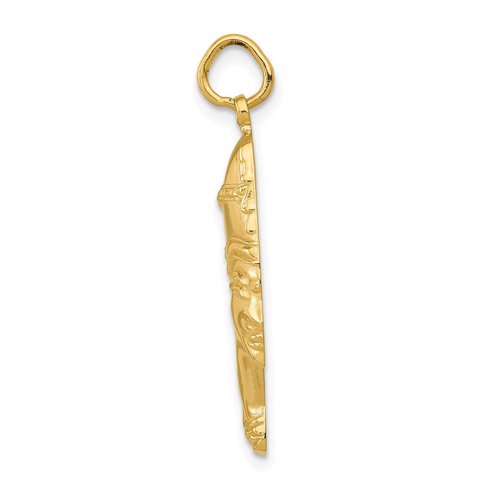 Charlie & Co Jewelry | 14k Nefertiti Charm - Model D3445
