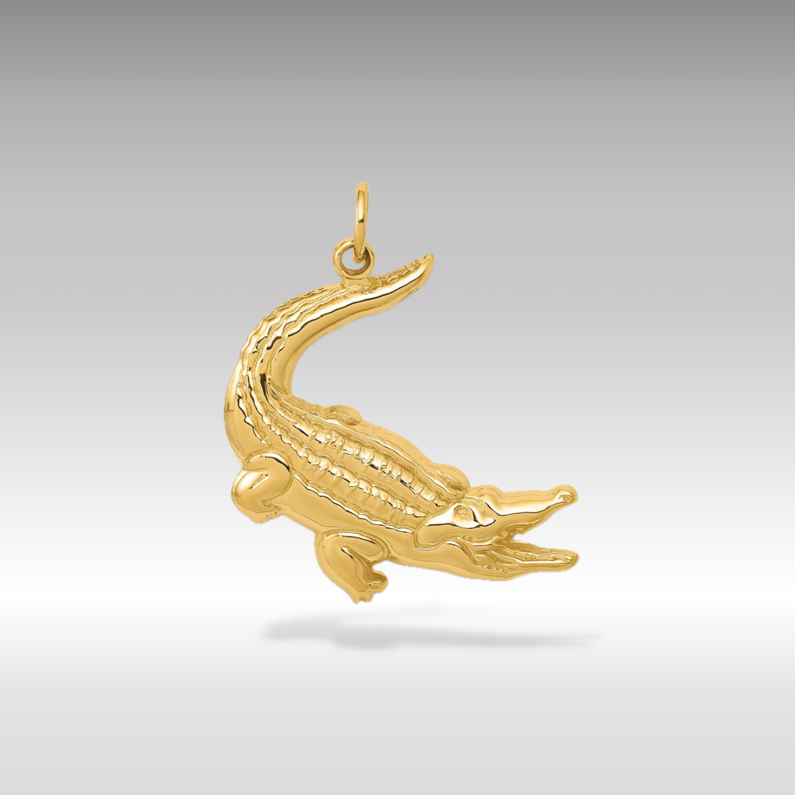 14K Alligator Charm popular