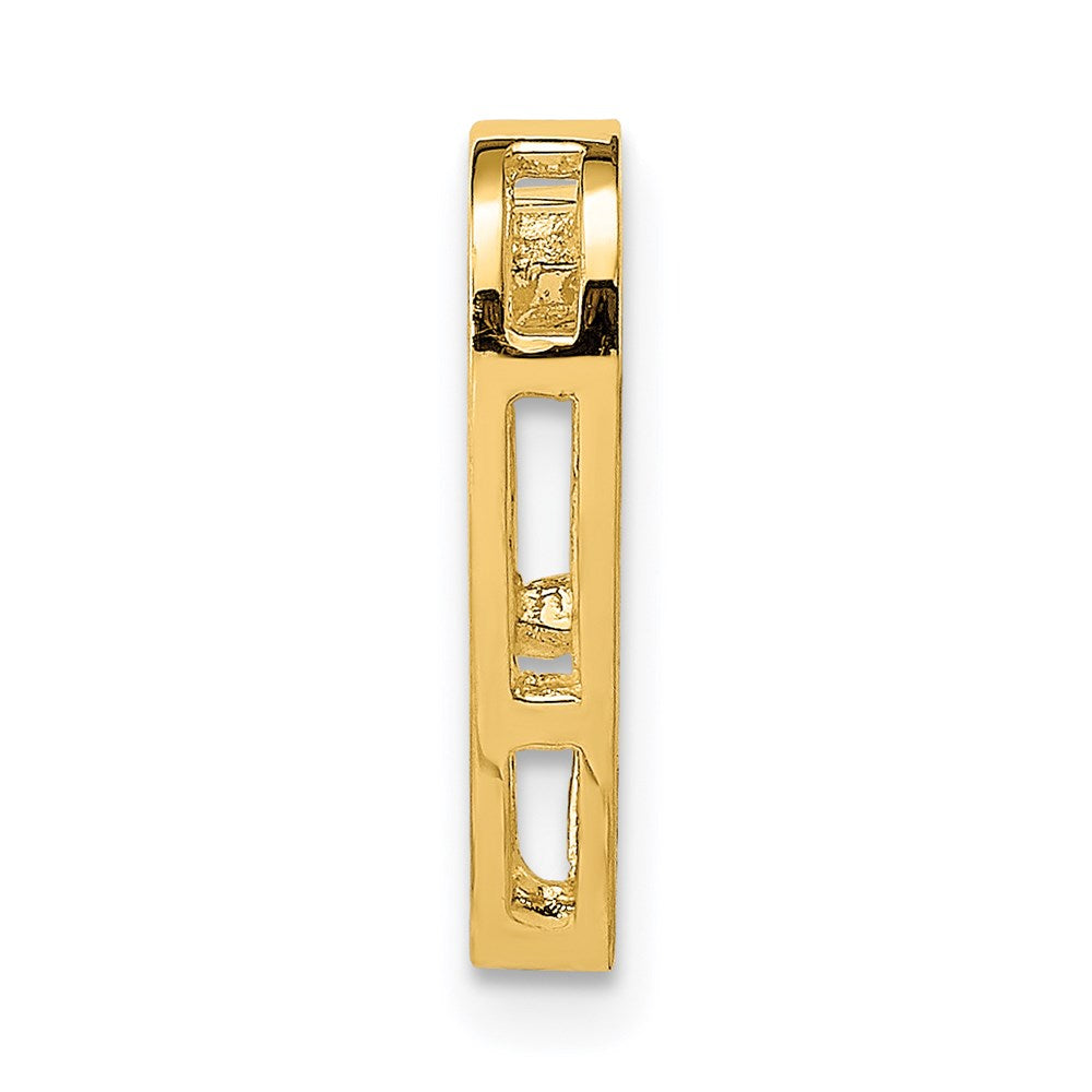 Charlie & Co Jewelry | 14k Polished Heart Chain Slide - Model D3822