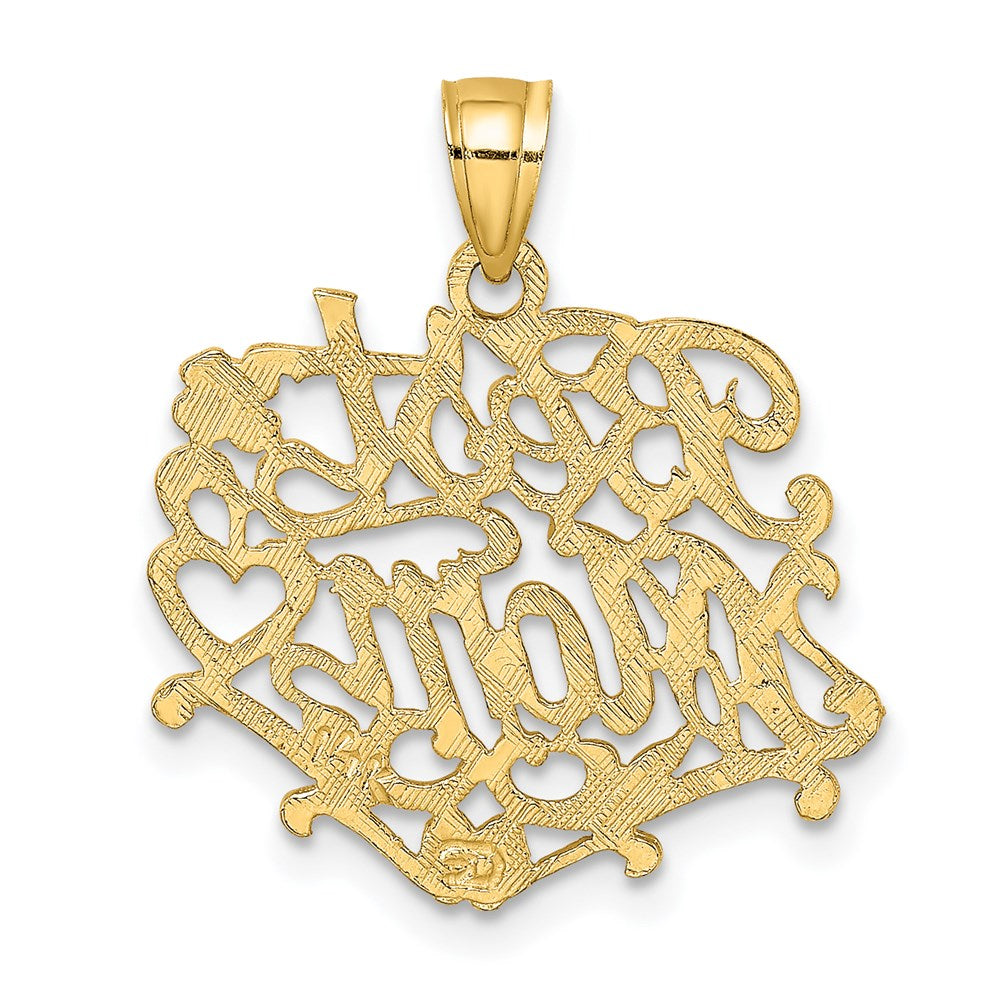 Charlie & Co Jewelry | 14k Best Mom Charm - Model D3949
