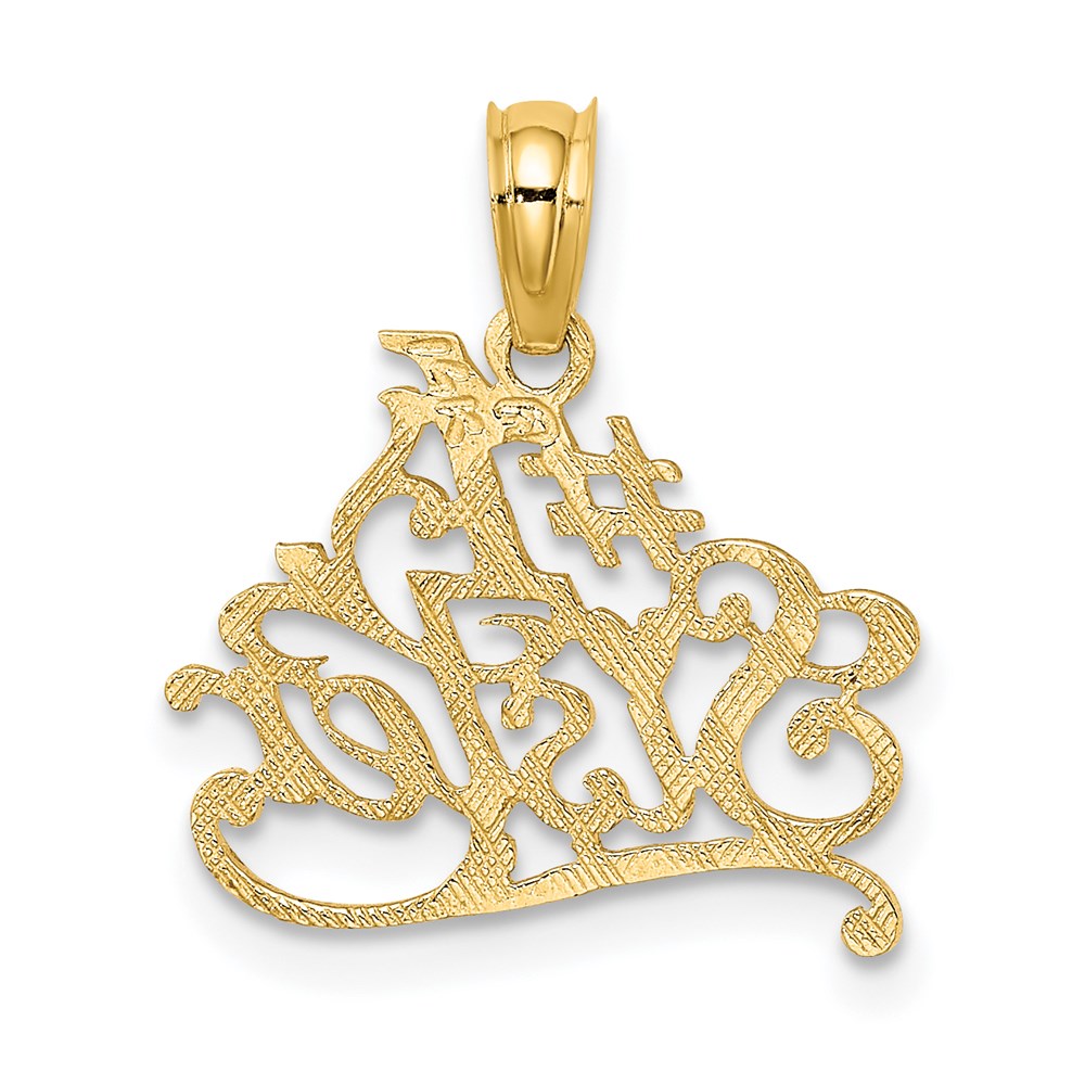 Charlie & Co Jewelry | 14k #1 Sister Charm - Model D3972