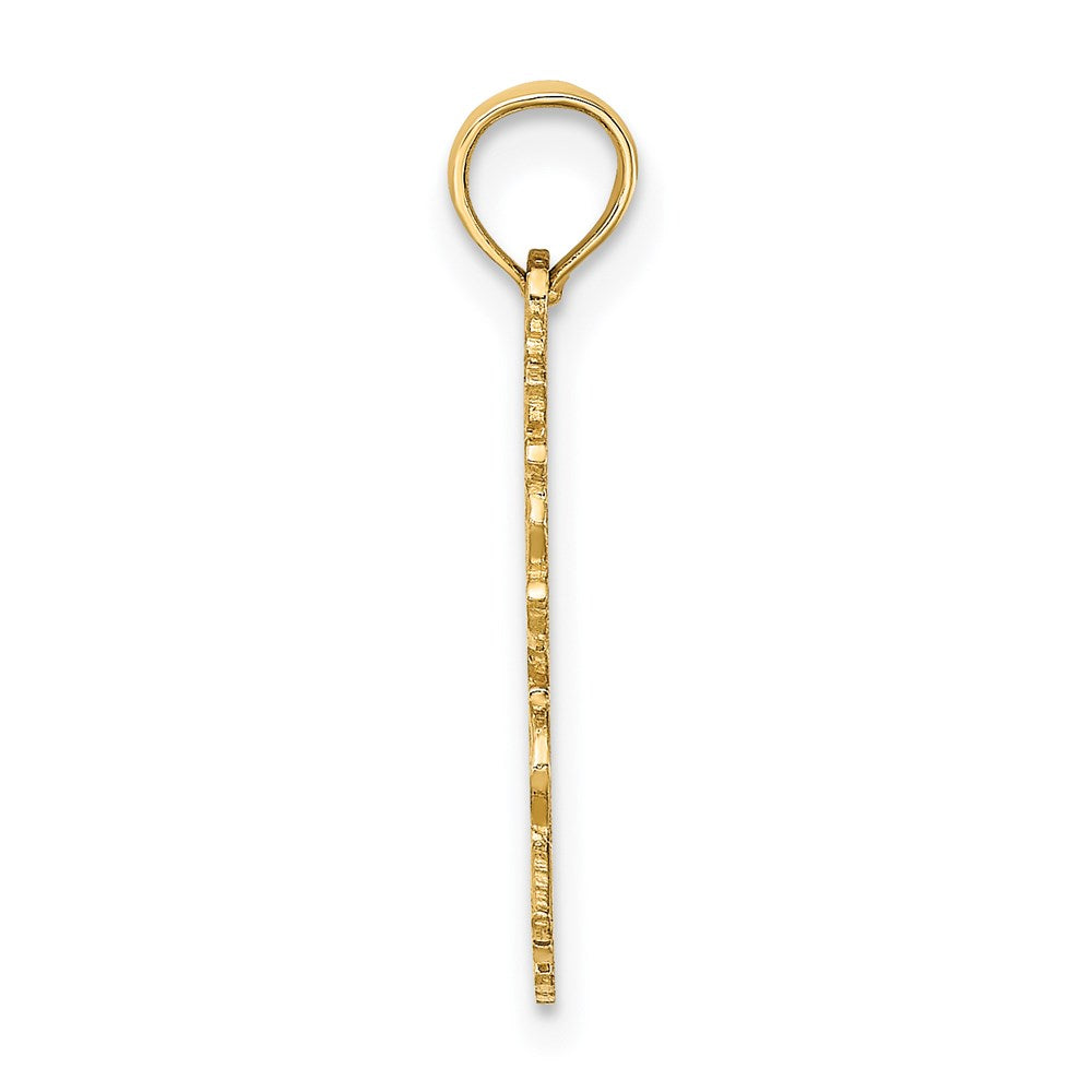 Gold 100% GEMINI Small Zodiac Charm Model-D4056 - Charlie & Co. Jewelry