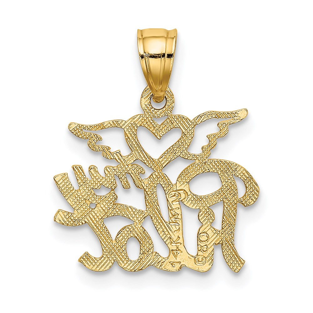 Charlie & Co Jewelry | 14k Heart My Pilot Charm - Model D4084