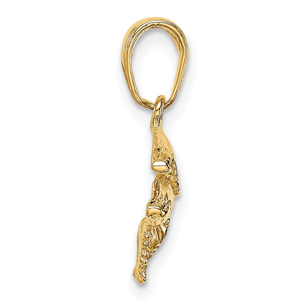 Charlie & Co Jewelry | 14k Mother And Baby Humpback Whale Pendant - Model D4130
