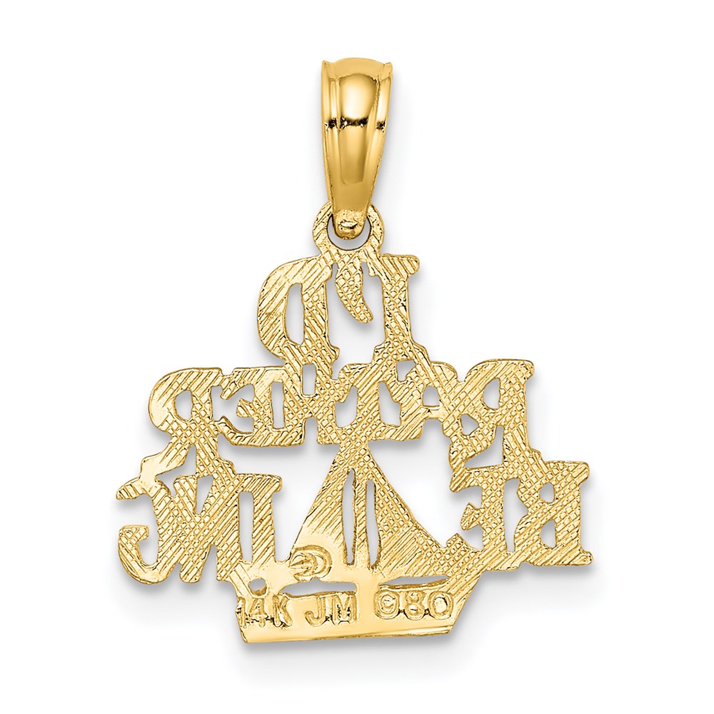 Charlie & Co Jewelry | 14k I'd Rather Be Sailing Charm - Model D4150