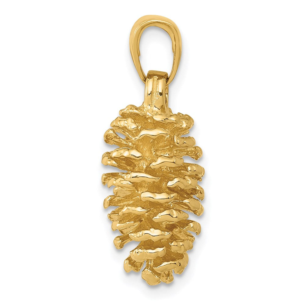 Charlie & Co Jewelry | 14k 3-d Pinecone Pendant - Model D4192