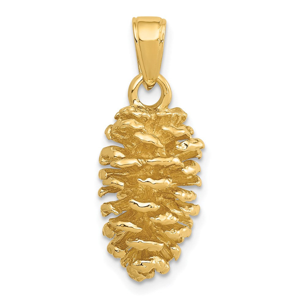 Charlie & Co Jewelry | 14k 3-d Pinecone Pendant - Model D4192