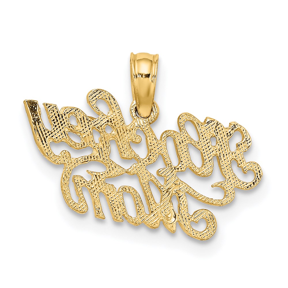 Charlie & Co Jewelry | 14k Hockey Mom Charm - Model D4278