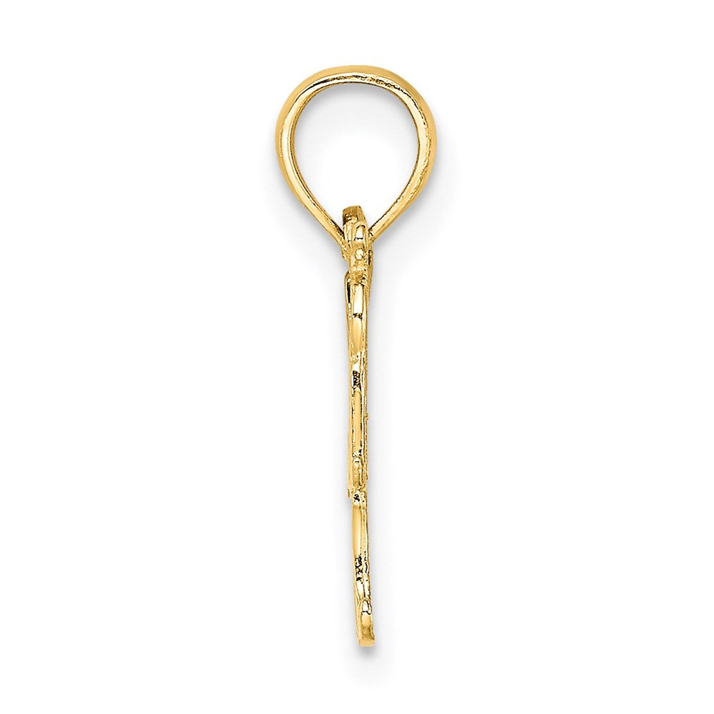 Charlie & Co Jewelry | 14k Softball Mom W/ Bat And Ball Charm - Model D4286