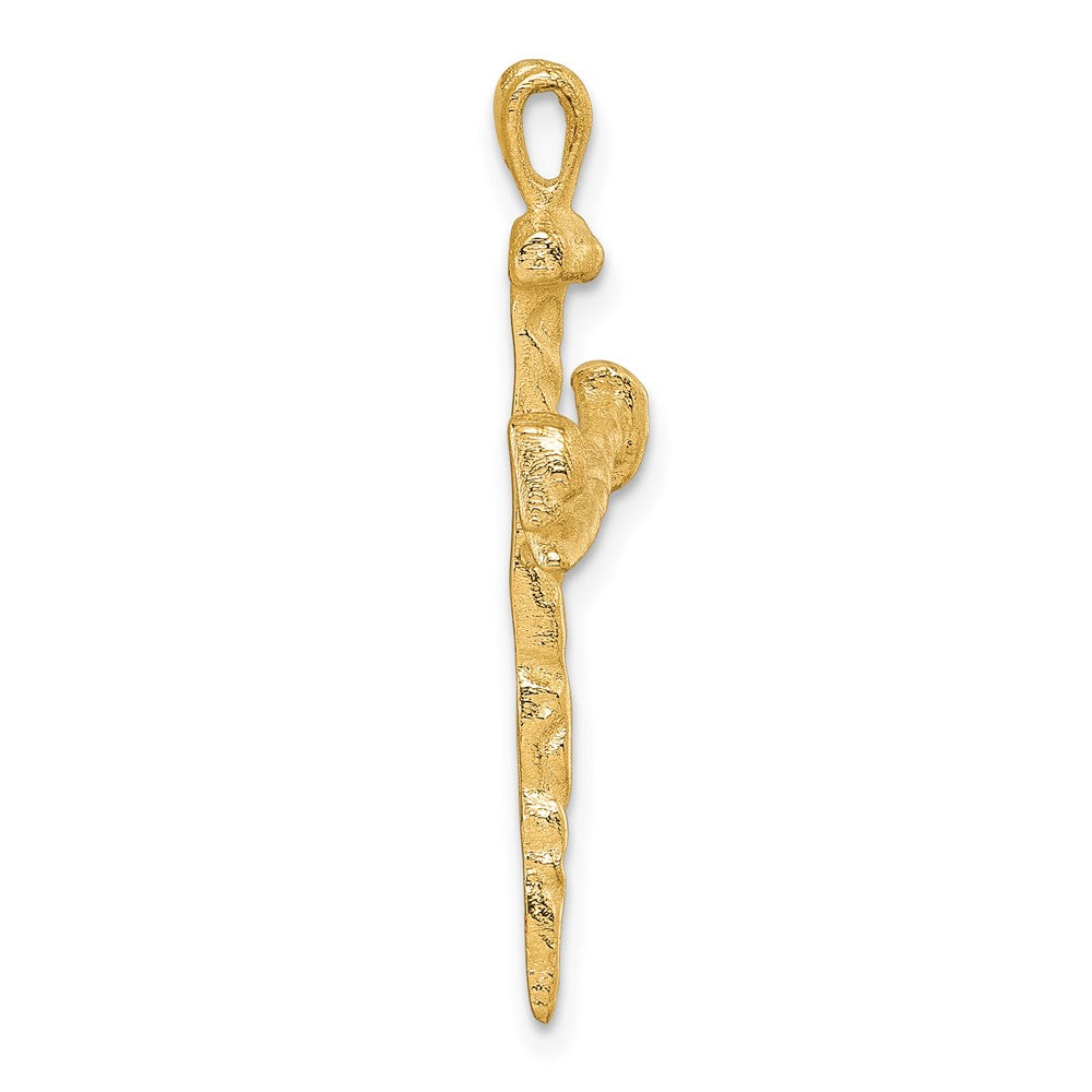 Charlie & Co Jewelry | 14k Polished Nail Cross Charm - Model D4755