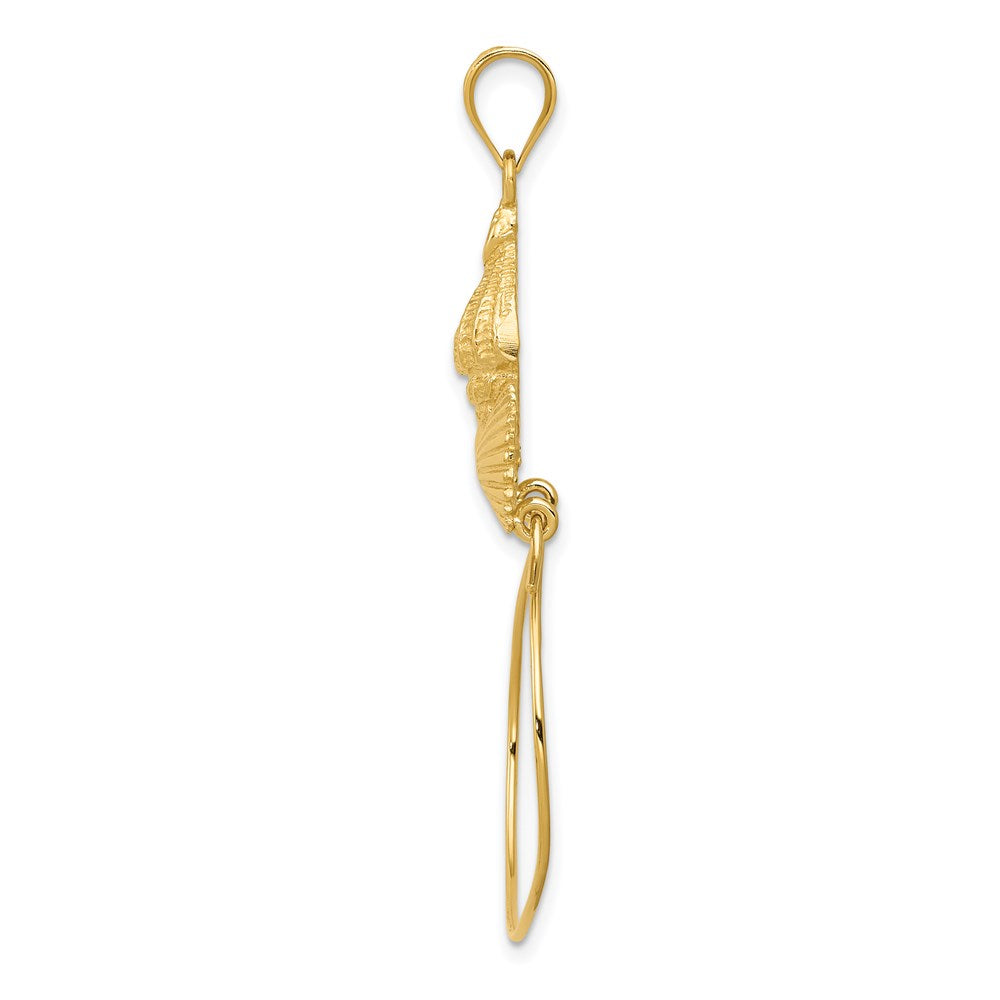 Charlie & Co Jewelry | 14k Sea Shell Charm Holder - Model D5