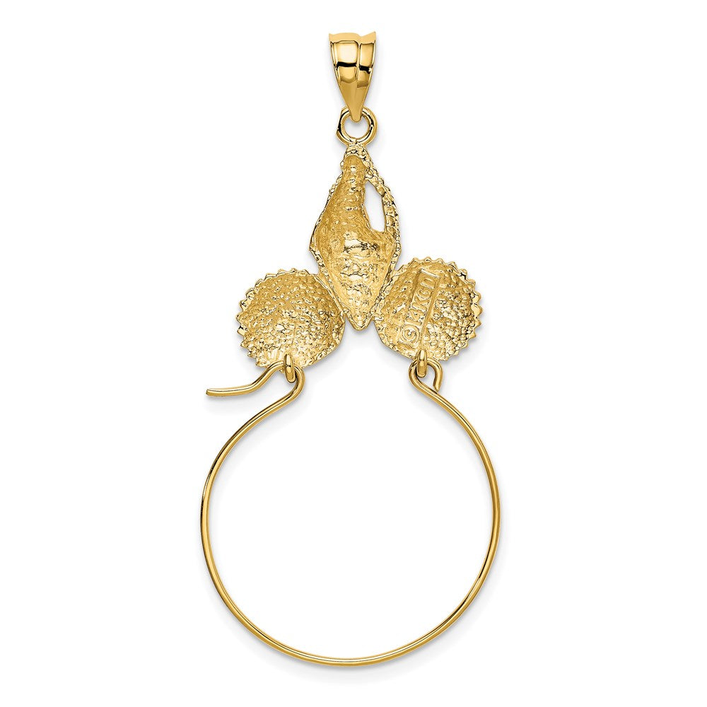 Charlie & Co Jewelry | 14k Sea Shell Charm Holder - Model D5