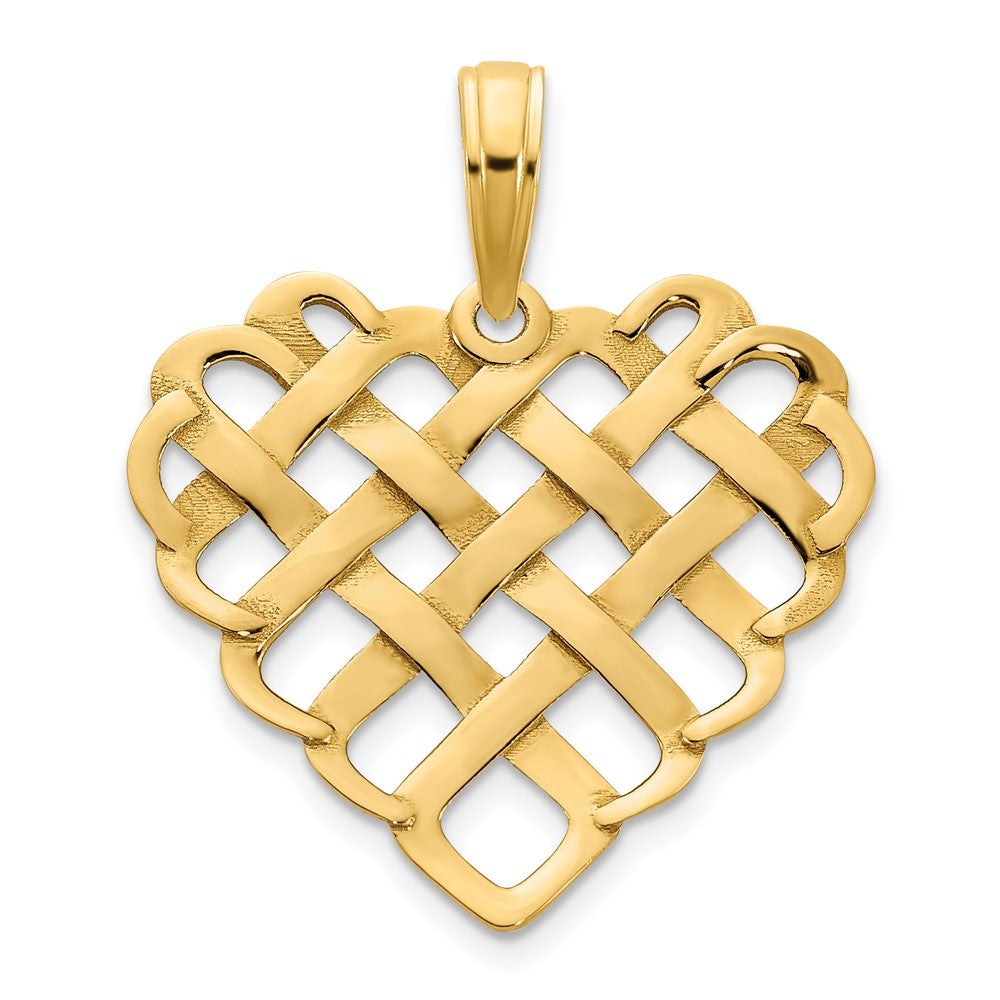 Charlie & Co Jewelry | 14k Fancy Heart Pendant - Model D5005