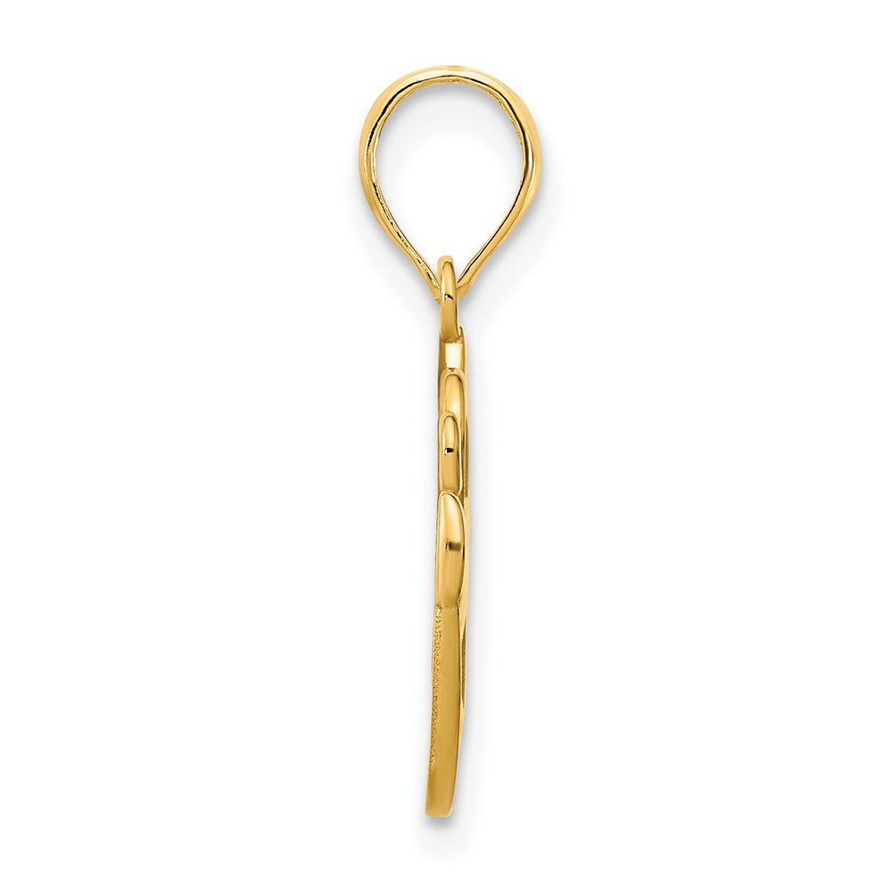 Charlie & Co Jewelry | 14k Fancy Claddagh Pendant - Model D5011