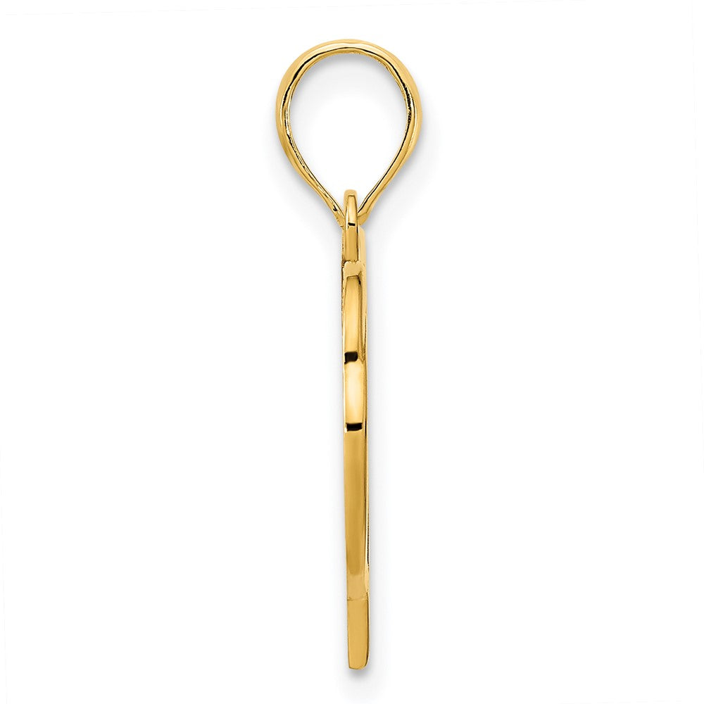 Charlie & Co Jewelry | 14k Heart In A Heart Pendant - Model D5058