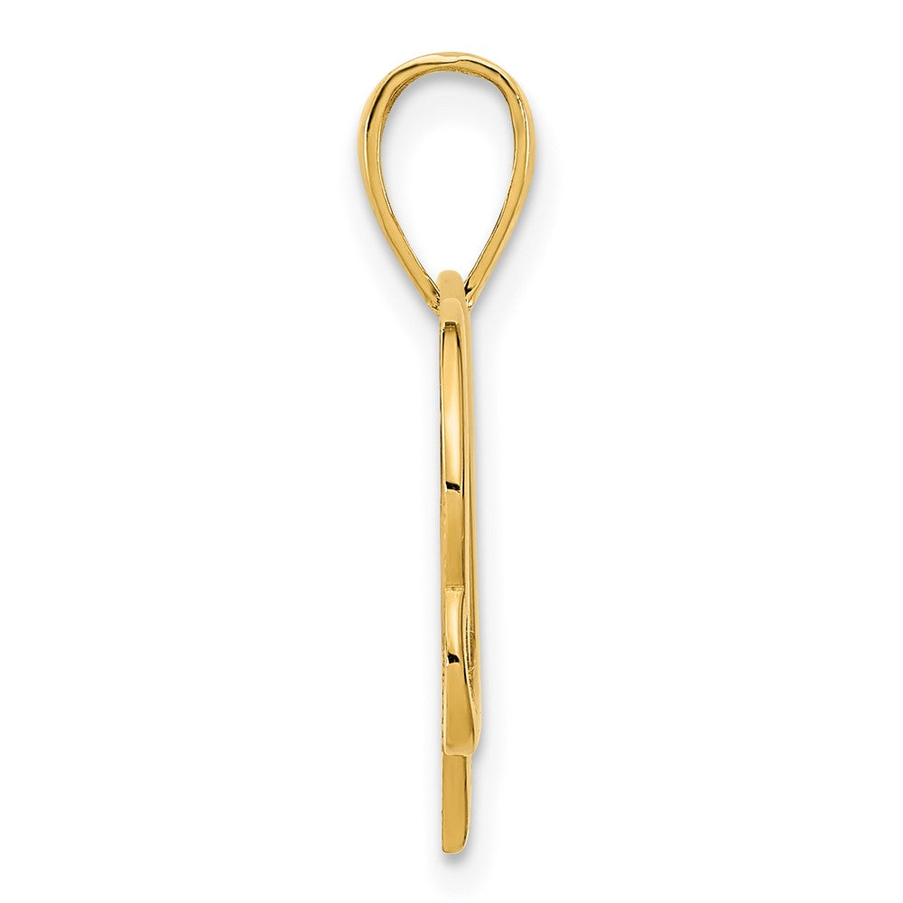 Charlie & Co Jewelry | 14k Fancy Heart Pendant - Model D5097