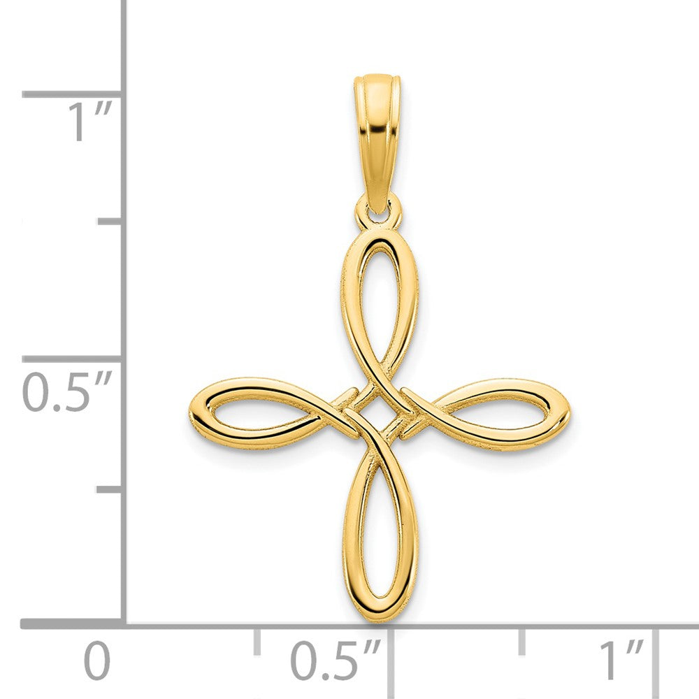 Charlie & Co Jewelry | 14k Fancy Cross Pendant - Model D5128