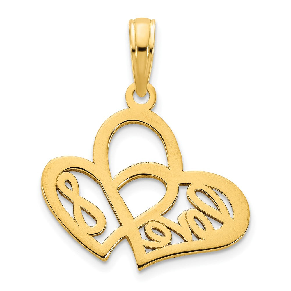 Charlie & Co Jewelry | 14ky Heart Love Infinity Symbol Charm - Model D5172