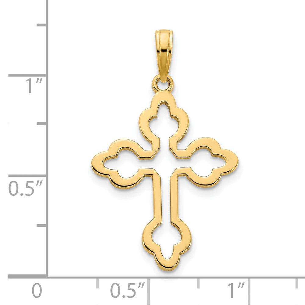 Charlie & Co Jewelry | 14k Cross Charm - Model D5219
