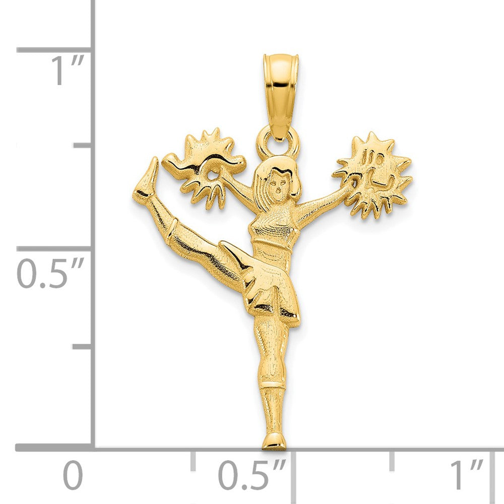 Charlie & Co Jewelry | 14ky Cheerleader Charm - Model D5220