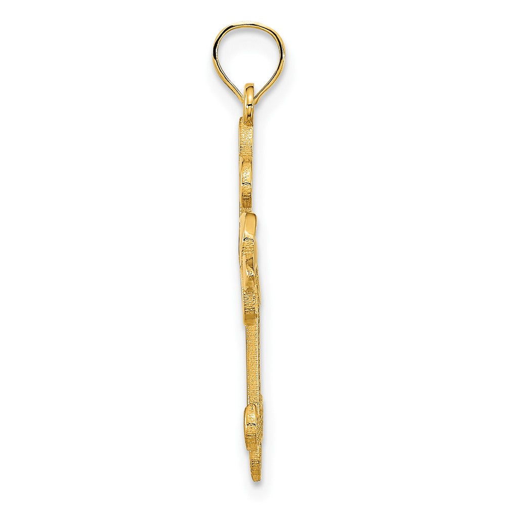Charlie & Co Jewelry | 14ky Cross Charm - Model D5241