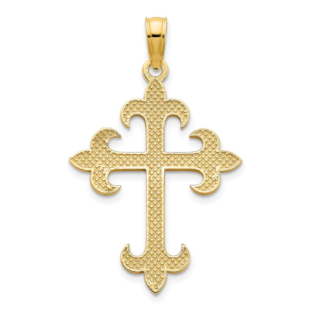 Charlie & Co Jewelry | 14ky Cross Charm - Model D5241