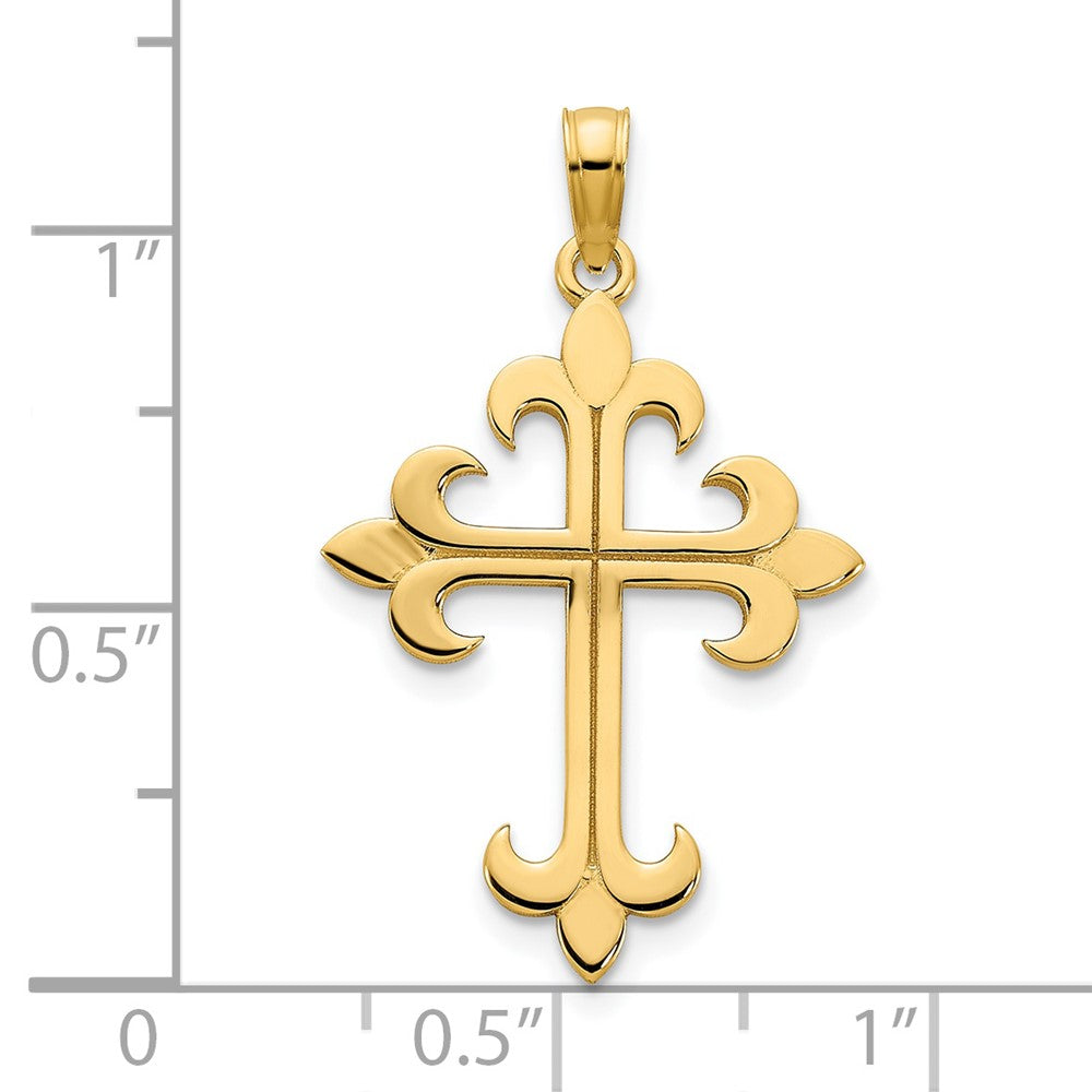Charlie & Co Jewelry | 14ky Cross Charm - Model D5241